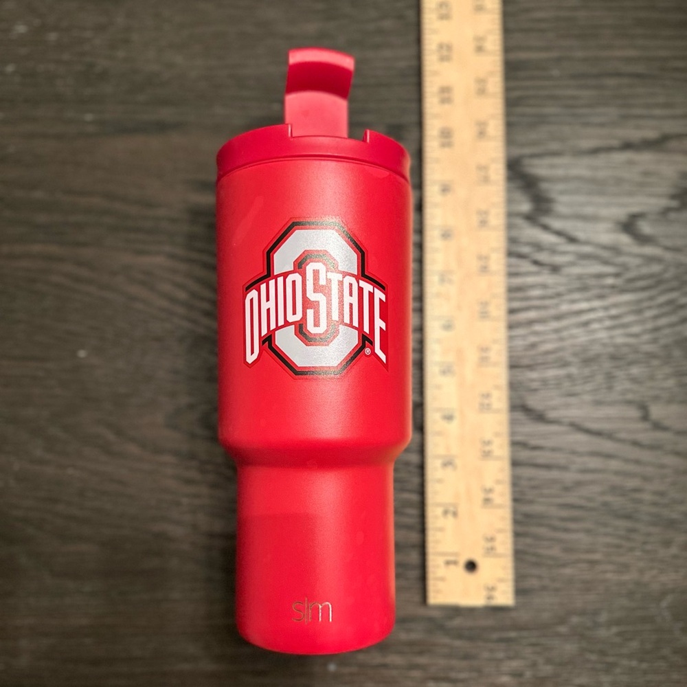 Simple Modern Ohio State Red Water Bottle